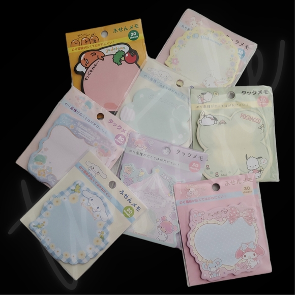 ⭐️3/$30⭐️ 5 Random Sticky Note Pads - Picture 2 of 2